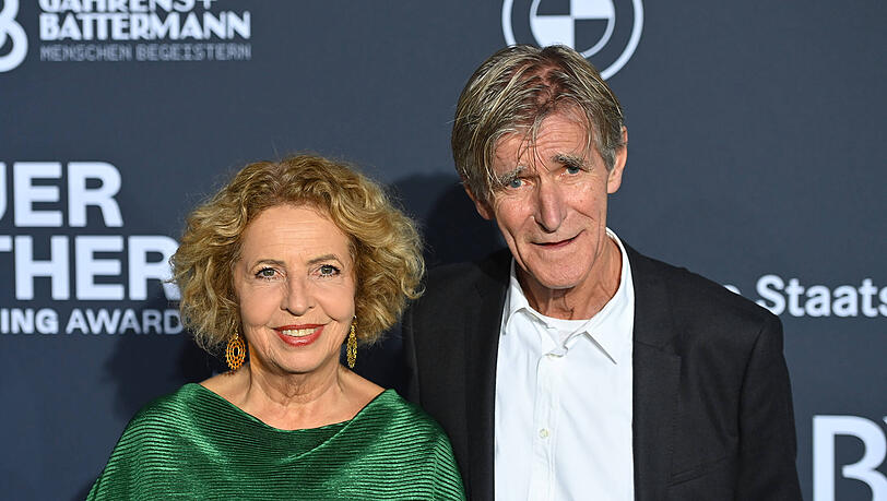 Michaela May und ihr Ehemann Bernd Schadewald im Oktober 2024.
