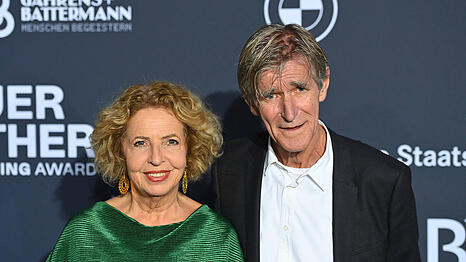 Michaela May und ihr Ehemann Bernd Schadewald im Oktober 2024.