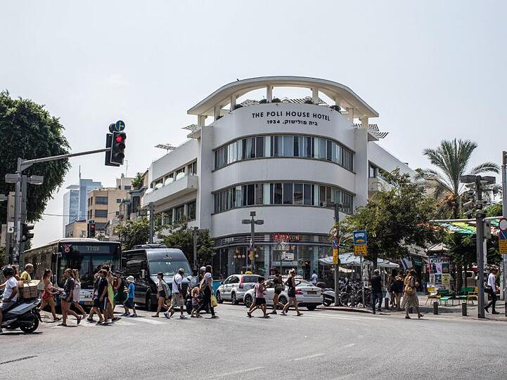 Bauhaus-Architektur in Tel Aviv.