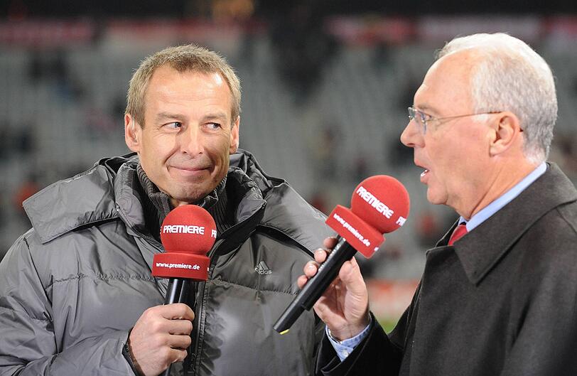 "Van Gaal ist ein Fachmann, ein Lehrer, ein Fußballlehrer, also ganz anders, genau das Gegenteil von Jürgen Klinsmann."