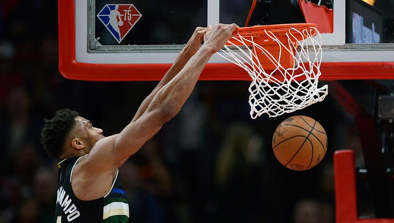 Bucks-Star Giannis Antetokounmpo glänzte mit 34 Punkten und 16 Rebounds.