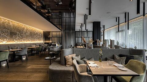 Das Restaurant Staderer im Hotel Altm&uuml;hltal in Eichst&auml;tt.