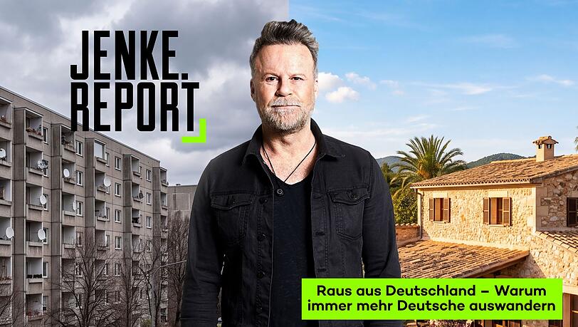 Jenke von Wilmsdorff sucht in "JENKE. REPORT. Raus aus Deutschland - Warum immer mehr Deutsche auswandern" nach den Gr&uuml;nden, warum derzeit etwa 270.000 Menschen pro Jahr unser Land verlassen. Sind sie anderswo gl&uuml;cklicher - und warum?