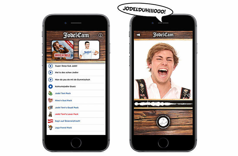 Pünktlich zur Wiesn kommt die App für alle Möchtegern-Jodler.