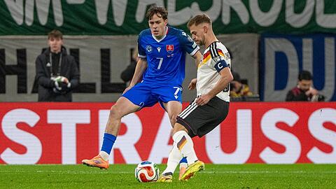 Joshua Kimmich während des WM-Qualifikationsspiel gegen die Slowakei.