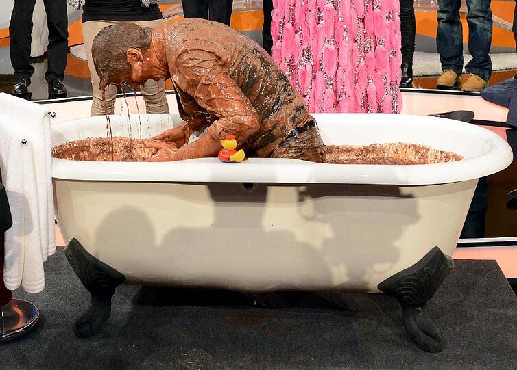 Schoko-Lanz und Toiletten-Töne: So war "Wetten, dass...?" am Samstag.