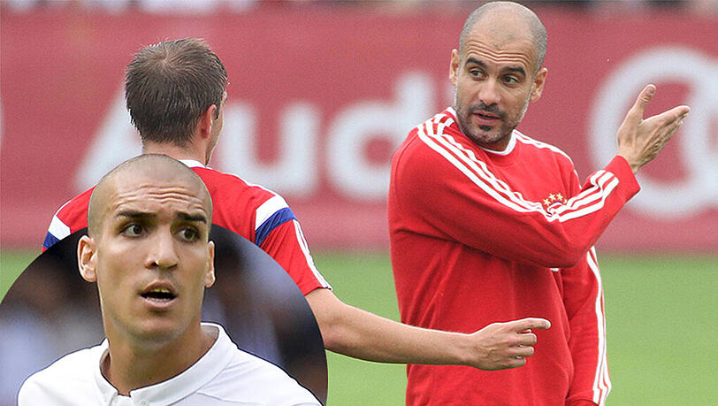 Oriol Romeu (l.) trainierte von 2007 bis 2011 unter Pep Guardiola beim FC Barcelona Oriol Romeu (l.) trainierte von 2007 bis 2011 unter Pep Guardiola beim FC Barcelona