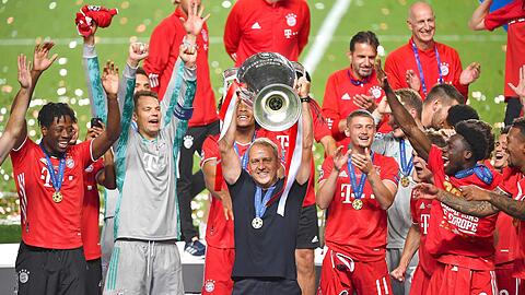 Triple-Trainer des FC Bayern: Hansi Flick.