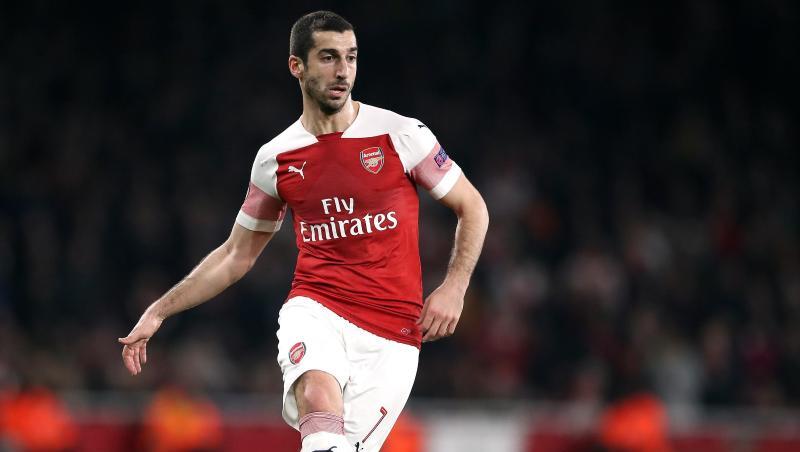 Arsenals Henrich Mchitarjan wird nicht mit zum Europa-League-Finale nach Baku reisen. Arsenals Henrich Mchitarjan wird nicht mit zum Europa-League-Finale nach Baku reisen.