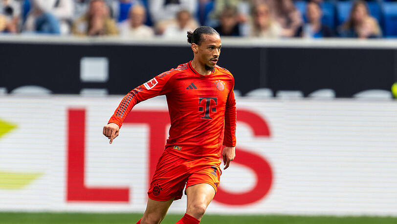 Umworben: Bayern-Star Leroy Sané, dessen Vertrag ausläuft.
