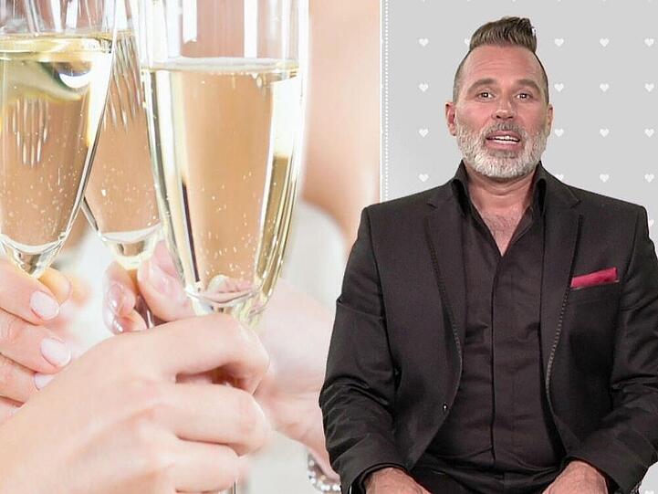 Er weiß, wie die perfekte Hochzeit aussehen muss: Frank Matthée