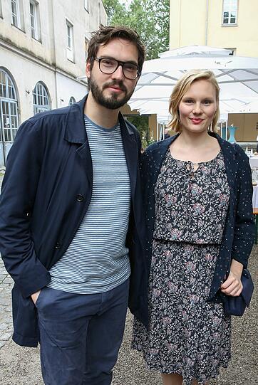 Rosalie Thomass und Aaron Lehmann