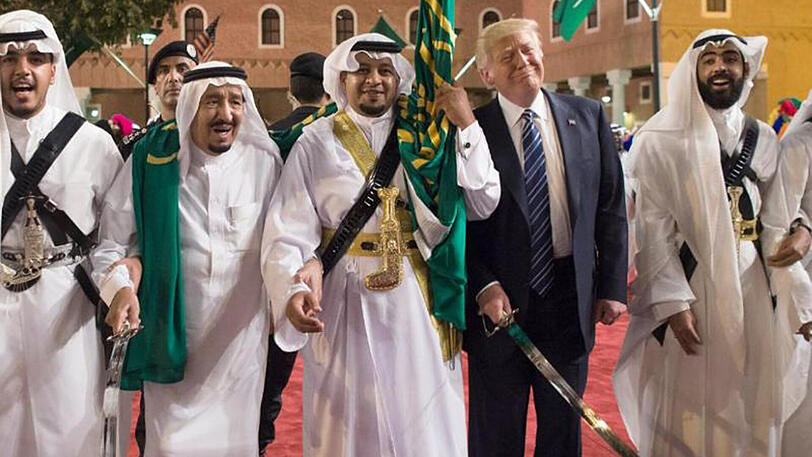 US-Präsident Donald Trump bei seinem Besuch in Saudi-Arabien.