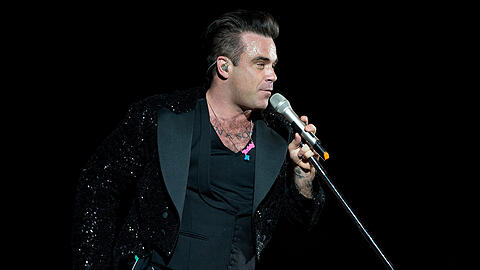 Robbie Williams spielt am 22. Juli in München.