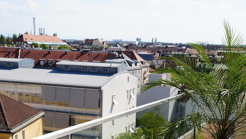 Von der Rooftop-Bar am Sendlinger Tor hat man beinahe einen 360 Grad Blick über die ganze Stadt.