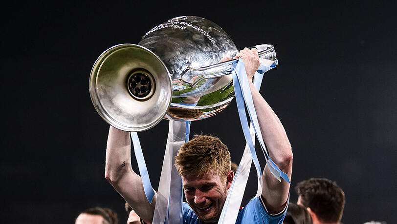 Champions-League-Sieger mit Manchester City: Kevin de Bruyne.