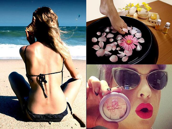 Ob am Strand oder auf der Gartenparty: Mit der richtigen Pflege und trendigem Lippenstift kommt man diesen Sommer überall gut an
