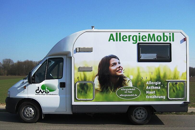 Das Allergiemobil kommt am Donnerstag auf den Rindermarkt.
