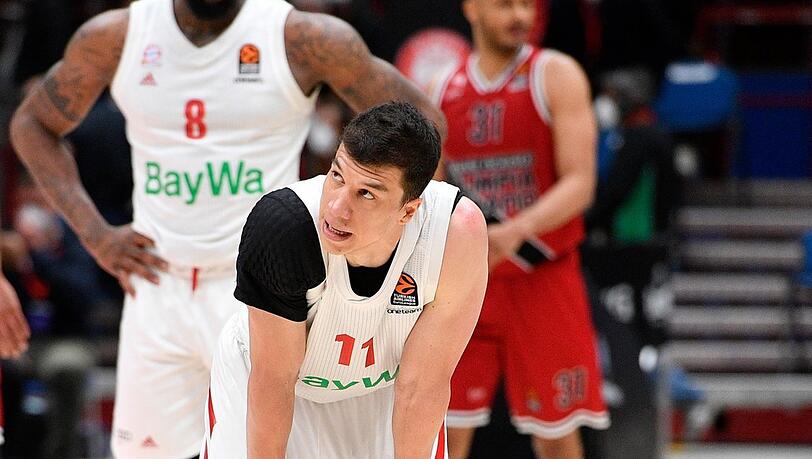 Verpasst mit Bayerns Basketballern die Sensation nur knapp: Co-Kapitän Vladimir Lucic.