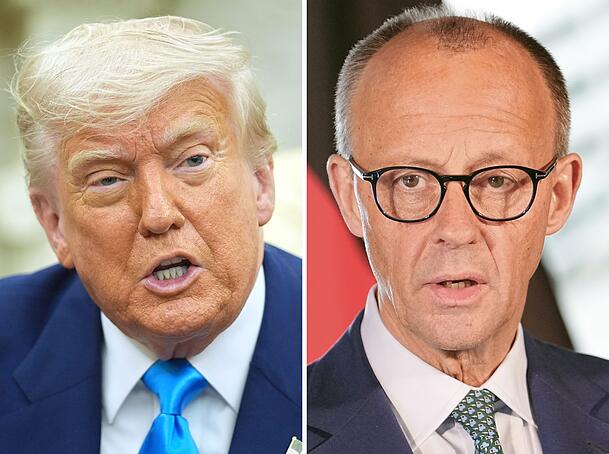Bundeskanzler Friedrich Merz reist zum Antrittsbesuch zu US-Präsident Donald Trump. Das sagt Markus Söder vor dem Termin. (Archivbild)