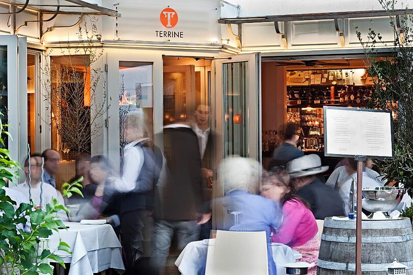 Ein Michelin-Stern, 17 Punkte im Gault Millau: Die Terrine in der Amalienpassage ist eine bewährte Anlaufstelle für Feinschmecker.