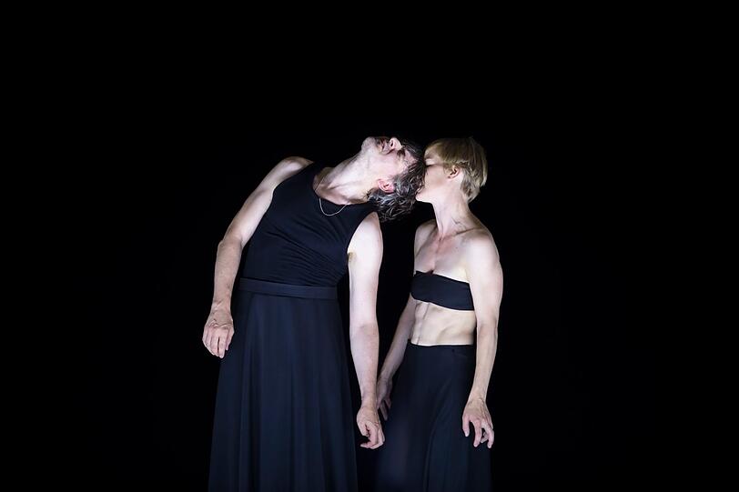 Sandra Hüller und Jens Harzer spielen Kleists "Penthesilea" als Zweipersonenstück.