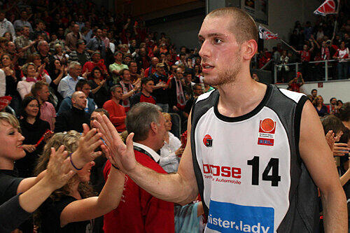 Mit Bamberg im EuroCup: Tim Ohlbrecht.