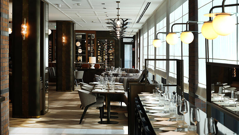 Restaurant Assoluto dürfen auch diejenigen besuchen, denen Zimmerpreise ab knapp 250 Euro zu teuer sind.