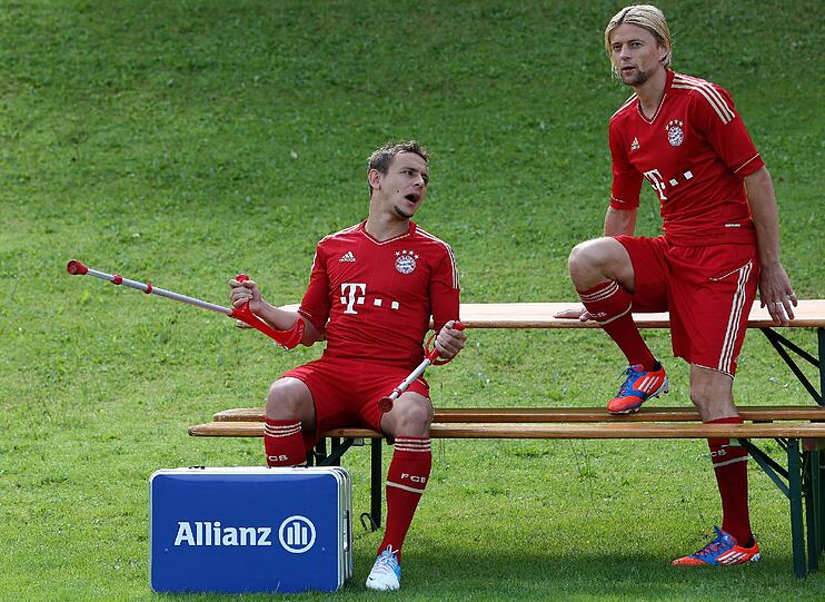 Hinter den Kulissen: So lief das Fotoshooting des FC Bayern.