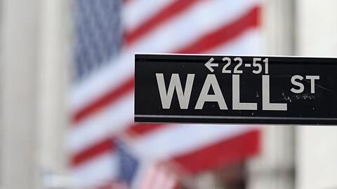 Blick auf die Börse in der New Yorker Wall Street.