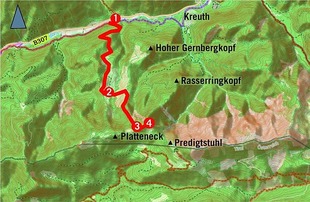 Weitblick bis zum Achensee. Weitblick bis zum Achensee.