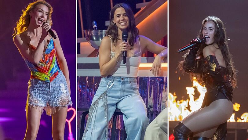 In der "Giovanni Zarrella Show" traten diesmal unter anderem (v.l.) Anna-Carina Woitschack, Vanessa Mai und Sarah Engels auf.