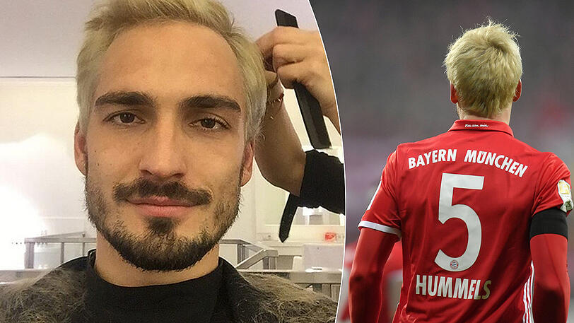 Das Ende der blonden Herrlichkeit? Mats Hummels beim Friseur.