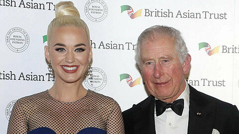 Katy Perry und Prinz Charles wollen sich gemeinsam gegen Kinderhandel starkmachen.
