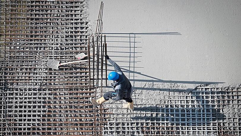 Leidet besonders unter der schwachen Konjunktur: die Baubranche.