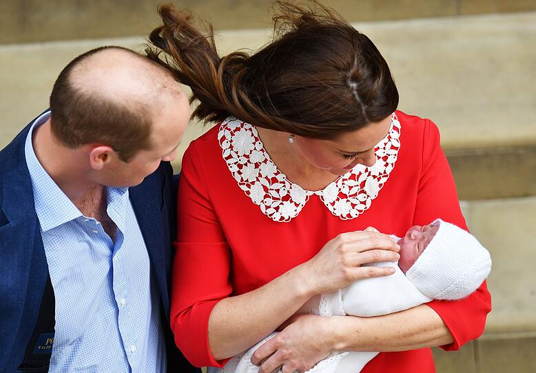 Sohn von Kate und William: Die ersten öffentlichen Fotos des kleinen Prinzen.