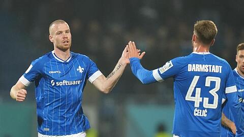 Darmstadt 98 feierte am Böllenfalltor einen Heimsieg gegen den 1. FC Nürnberg.