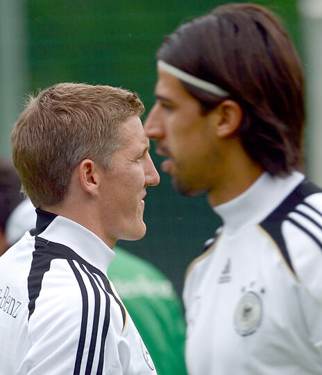 Training der DFB-Elf am Montag vor dem Spiel gegen Italien