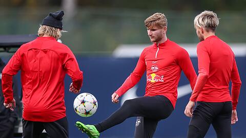 Timo Werner (M) ist gegen Real Madrid wieder einsatzbereit.