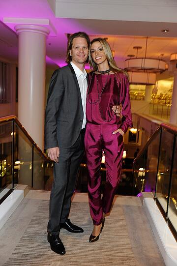 Fotograf und Filmemacher Mike Kraus und Frau Constanze auf der Pink Charity Night
