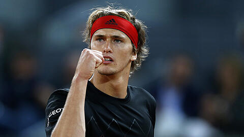Alexander Zverev war bei seinem ersten Auftritt in Madrid im vergangenen Jahr im Viertelfinale noch an Sandplatzspezialist Pablo Cuevas aus Uruguay gescheitert.