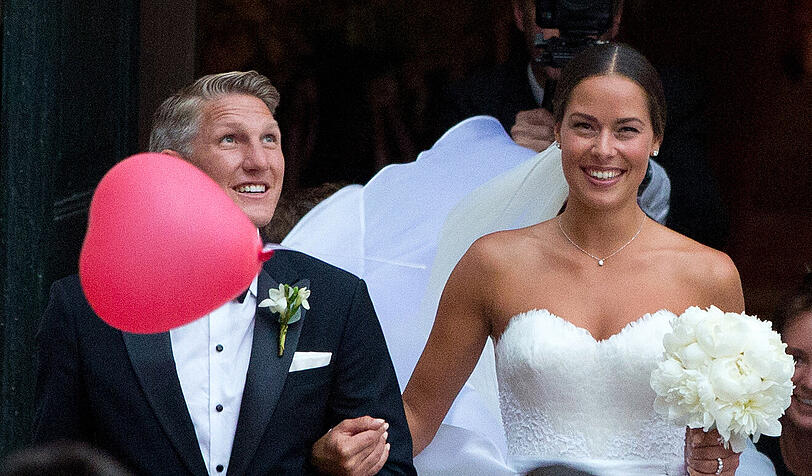 Nach dem Jawort 2016: Bastian Schweinsteiger und seine Ana