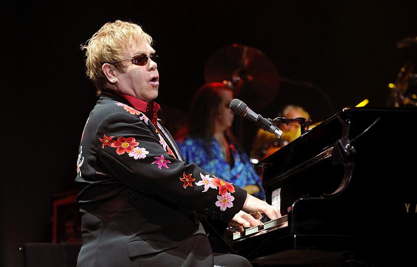 Elton John in der Olympiahalle: Große Gefühle mir Siebzger-Rock und Klavier. Die Bilder
