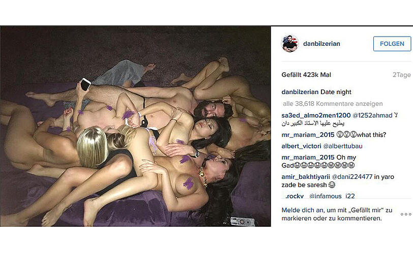 Neues von Dan Bilzerian: Der Social-Media-Proll zeigt sein neuestes Werk.