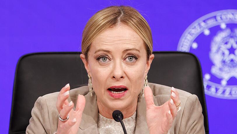 Italiens rechte Ministerpräsidentin Giorgia Meloni treibt den Umbau der Justiz voran. (Archivbild) Italiens rechte Ministerpräsidentin Giorgia Meloni treibt den Umbau der Justiz voran. (Archivbild)