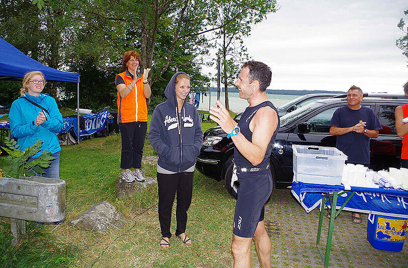 Der Bayerische Eisenmann 2015: Ein rundum gelungener Triathlon am stürmischen Starnberger See.