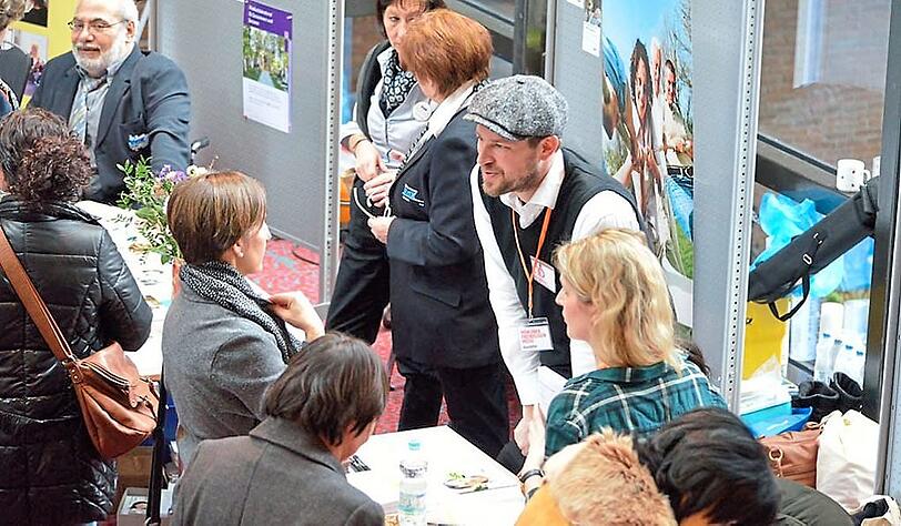 Informieren und engagieren auf der Freiwilligen-Messe.