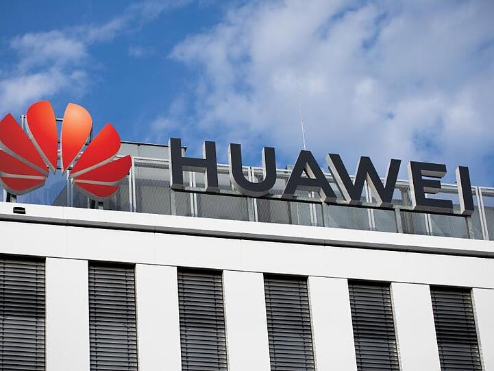 Blick auf die deutsche Huawei-Zentrale.