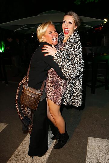 Claudia Effenberg und Verena Kerth lassen's im Einser krachen.