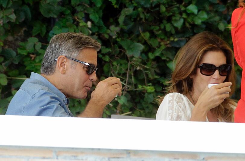 Traumhochzeit in Venedig: George Clooney und seine Amal sind jetzt verheiratet.